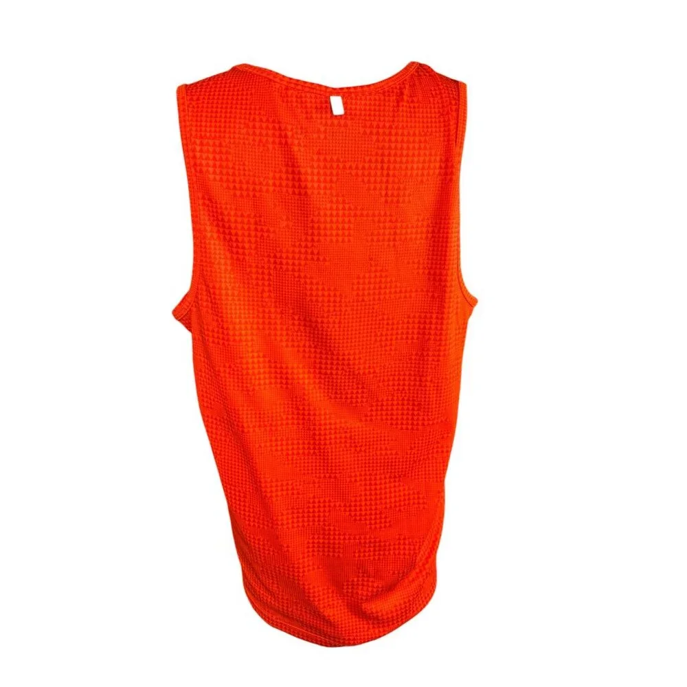 Hind Womens Sleeveless Orange Hydra Performance Tank Top Lightweight Activewear - Picture 11 of 12